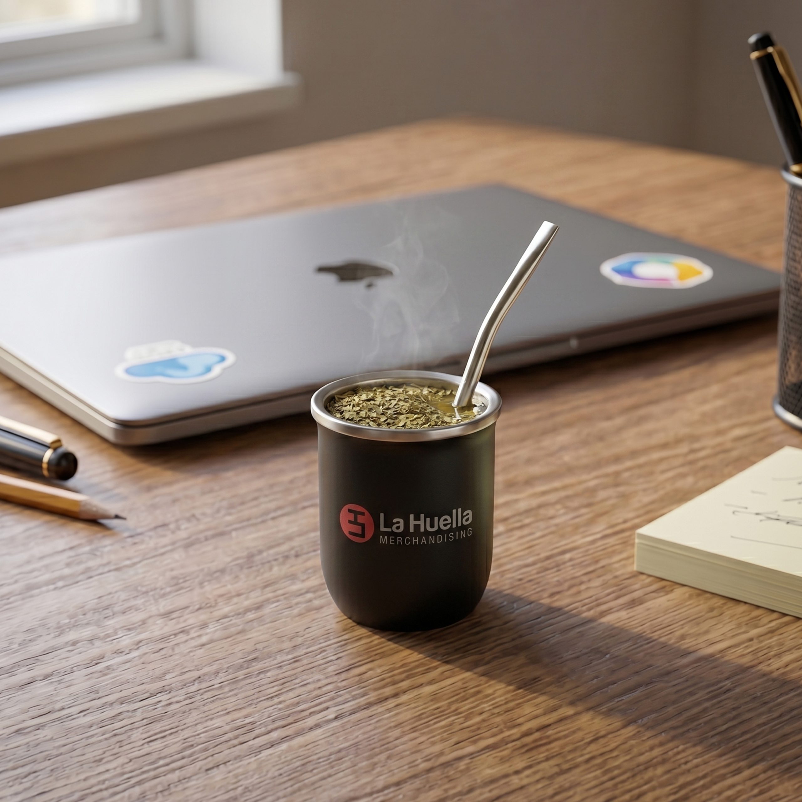 Mate Metálico Recto